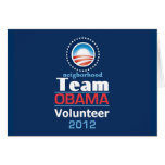 Obama TEAM Card
