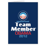 Obama Team Member Cards