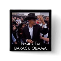 obama texas, Texans For BARACK OBAMA buttons