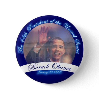 Obama: The 44th President Inauguration Button