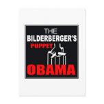Obama - The Bilderberger's Puppet Post Cards
