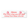 Obama the communist bumper stickers