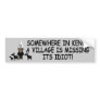 Obama the idiot,anti Obama Bumper Stickers