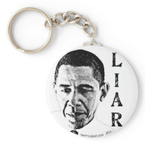 Obama the Liar Keychain