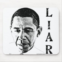 Obama the Liar Mousepads