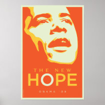 OBAMA: The New Hope_Orange Print