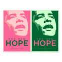 Obama - The New Hope Pink & Green Poster 2 posters