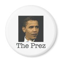 Obama "The Prez" Magnet