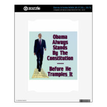 obama The Trampler NOOK Decals
