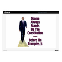 obama The Trampler Skins For Laptops