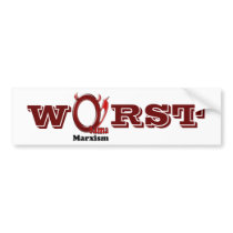 Obama the Worst Bumper Sticker