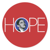 Obama: There is Hope Sticker
