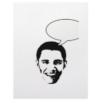 Obama thought bubble letterhead