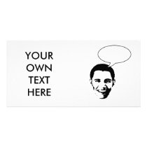 Obama thought bubble photo cards