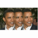 Obama threesome Photo Sculpture - Customized photo sculptures by necvcs Obama threesome Photo Sculpture - Customized photo sculptures