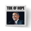Obama: Tide of Hope Button by democrattotheend Obama: Tide of Hope Button