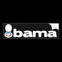 Obama (toilet) bumper stickers