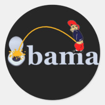 Obama (toilet) sticker