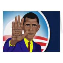 Obama: Handel in seinem Teleprompter?  karten