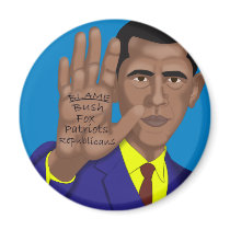 Obama: Handel in seinem Teleprompter? magnete by ObamaWatch Obama: Handel in seinem Teleprompter? magnete