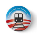 Obama Train Button by GGWash Obama Train Button