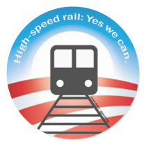 Obama Train Sticker stickers