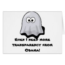 Obama transparency cards