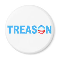 OBAMA TREASON REFRIGERATOR MAGNET