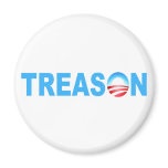 OBAMA TREASON REFRIGERATOR MAGNET