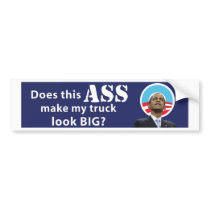 Obama Truck 11x3 copy Bumper Stickers