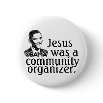obama two pinback buttons