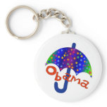 Obama Umbrella Inaguration Memento Key Chains