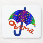 Obama Umbrella Inaguration Memento Mouse Pads