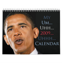 Obama Ummm Uhhh Calendar