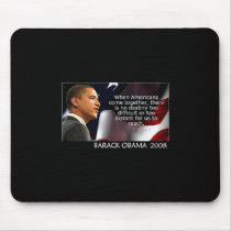 Obama-Unity mousepads by BarackObamaStore Obama-Unity mousepads