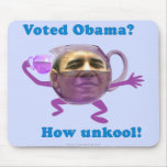 Obama unkool mouse pads