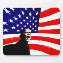 Obama US Flag Mousepad mousepads