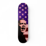 Obama US Flag Skateboard Deck
