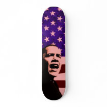 Obama US Flag Skateboard Deck by elfyboy Obama US Flag Skateboard Deck