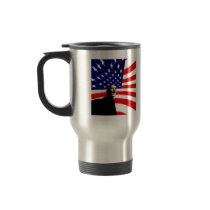 Obama US Flag Travel Mug