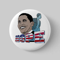 Obama US Hope button by onthehanger Obama US Hope button