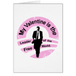 Obama Valentine Greeting Card