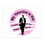 Obama Valentine Post Card
