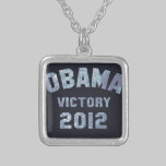 Obama Victory 2012 necklaces