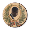 Obama Victory Laurels Button magnets