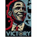 Obama Victory photo sculptures by talliktok_katauyak Obama Victory photo sculptures