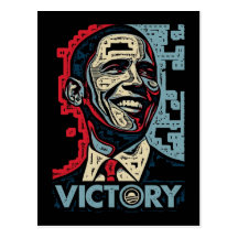 Obama Victory Postcard
