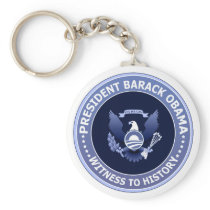 Obama Victory Presidential Seal Keychain