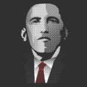 Obama Vintage Halftone shirt