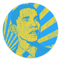 Obama Vintage stickers